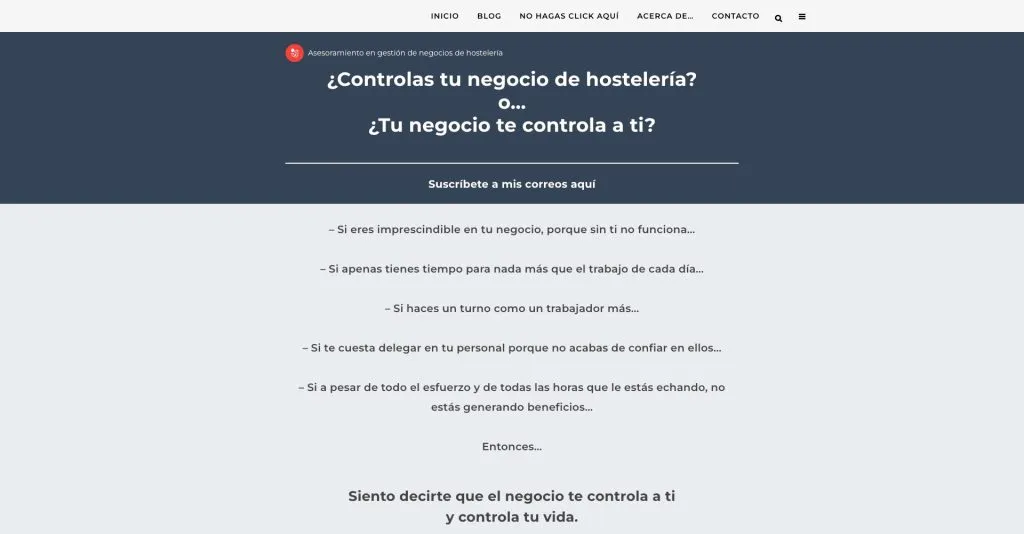 consultoría para hostelería gestión restaurantes