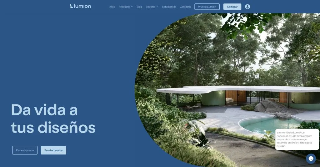 lumion software 3d arquitectura