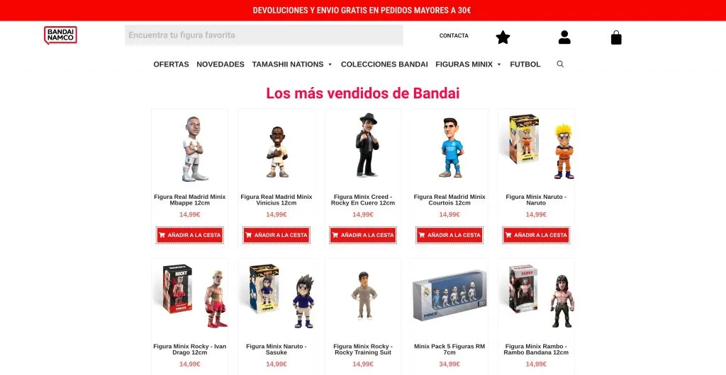 【bandai collector】figuras de real madrid minix bandai hobby 01 01 2025 02 24 pm
