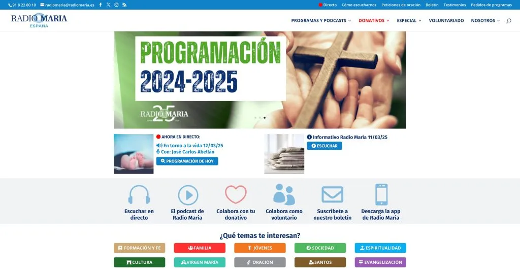 radio maría españa una radio que cambia vidas