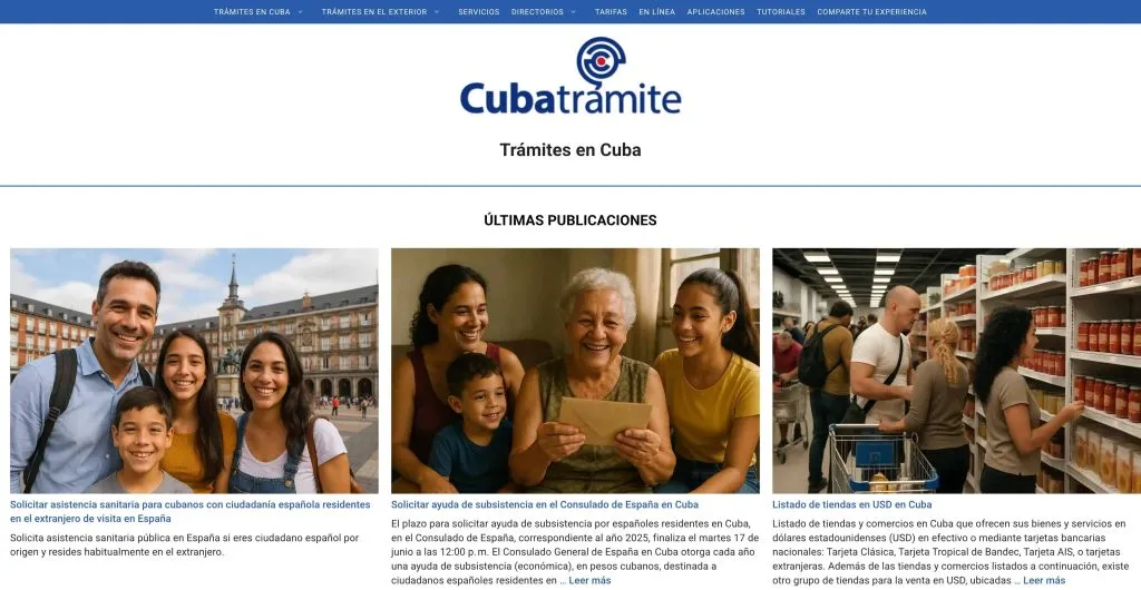 cubatrámite la guía de trámites para cubanos